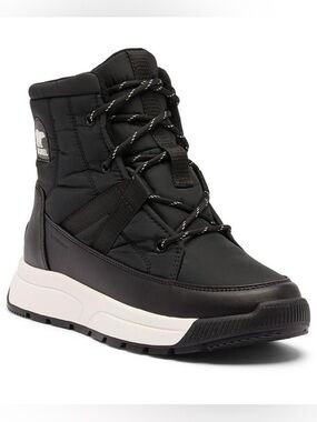 SOREL WHITNEY III BOOTS - BLACK  Sz 8.5